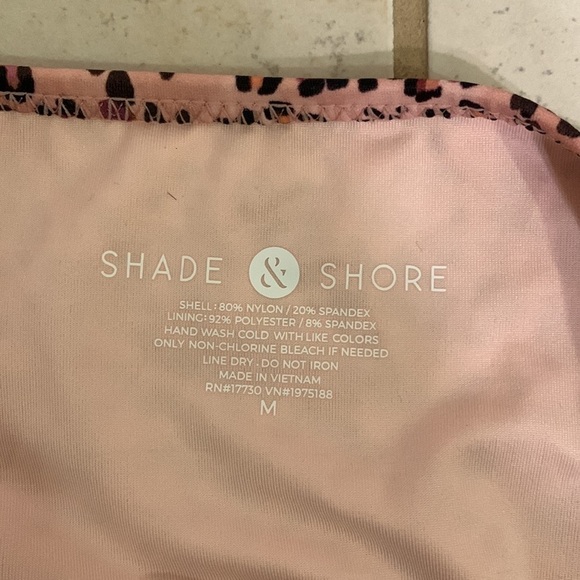 Shade & Shore Target Pink Leopard Animal Print Bikini Set - Picture 5 of 7